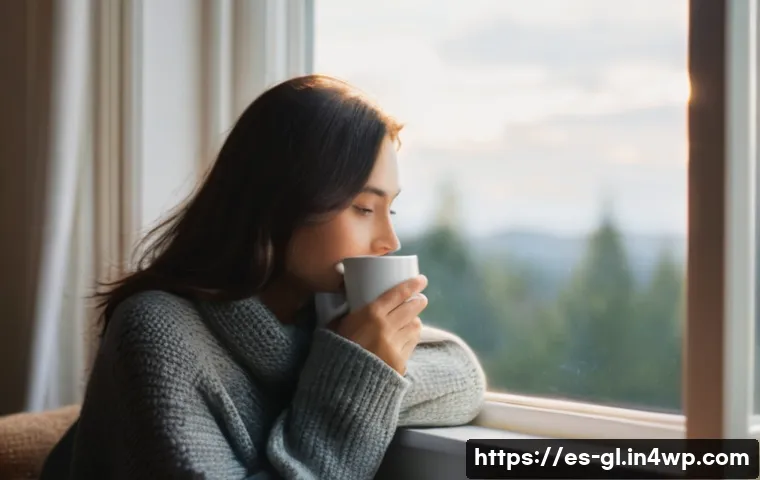 자기 위로 능력 향상을 위한 효과적인 루틴 - **Prompt 1: Mindful Morning Brew**
    "A cozy, sun-drenched indoor scene. A person (age 25-40, gend...